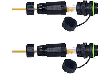 Vattentät kabel med RJ45 anslutningar